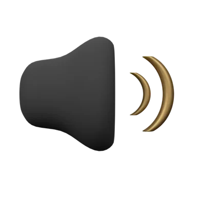 Siren 3 3D icon, view 1