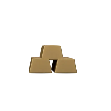 Golden Bricks 3D icon, view 1