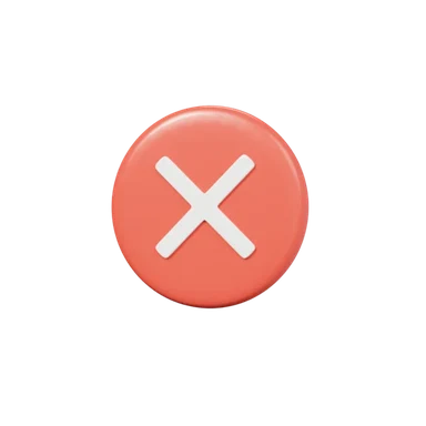 Cross 3D icon, view 1