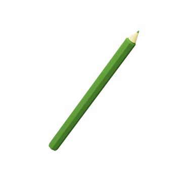 Pencil 3D icon, view 1
