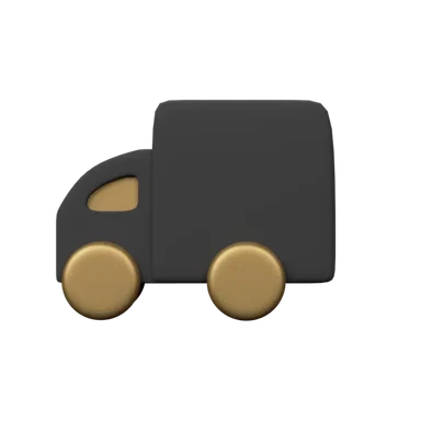 Car 3D icon, view 1