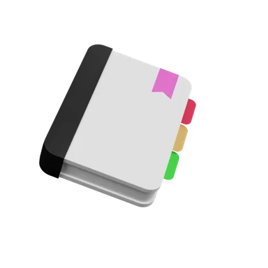 Book 3D icon, view 1
