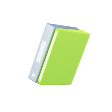 Document Folder 3D icon, view 1