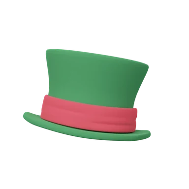 Hat 3 3D icon, view 1