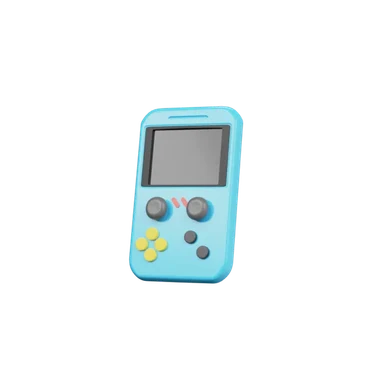 Gameboy 3D icon, view 1