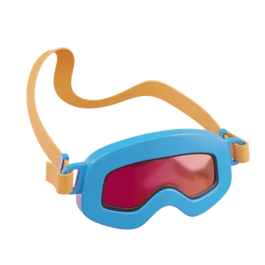 Ski-Glasses 3D icon, view 1