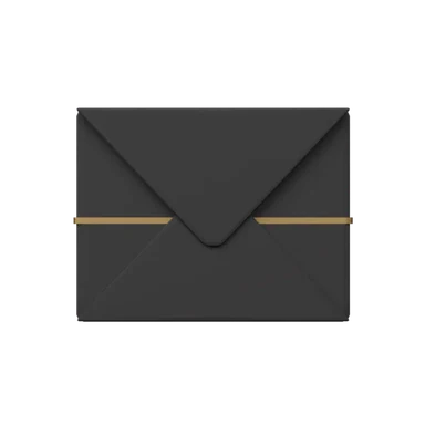Envelope 3D icon, view 1