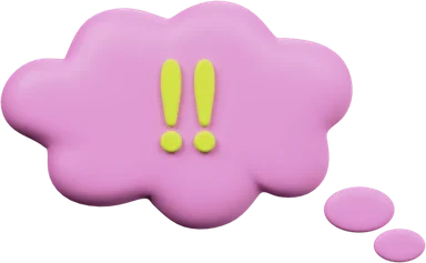 Speech Bubble 39 3D icon, view 1