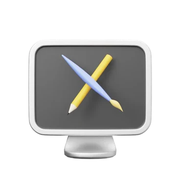 UI 3D icon, view 1