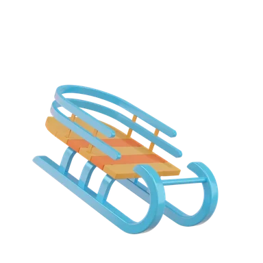 Wintersled 3D icon, view 1