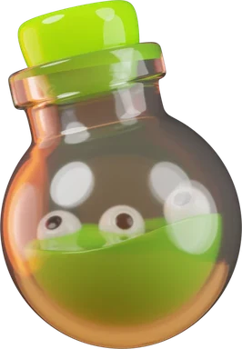 Potion 3D icon, view 1