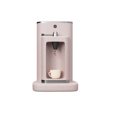 Coffee Machine 3D icon, view 1