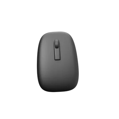 Mouse 3D icon, view 1