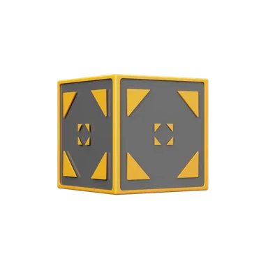 Space Box 3D icon, view 1