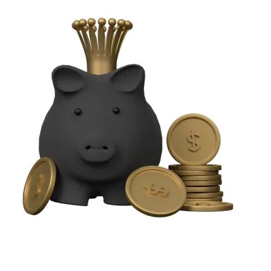 Ping on Coins 3D icon, view 1
