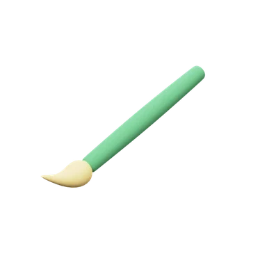 Brush 3D icon, view 1