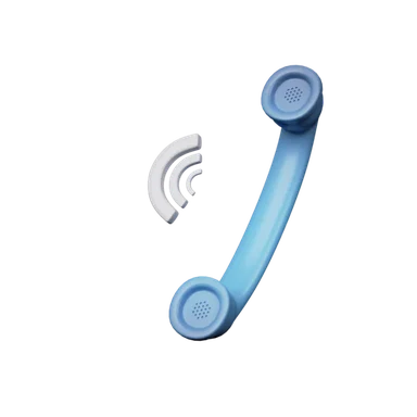 Telephone - Speaker 3D icon, view 1