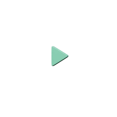 Media Buttons - Play 3D icon, view 1