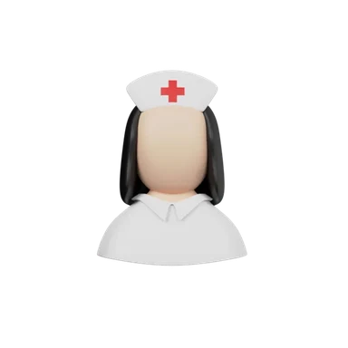 Doctor Female 3D icon, view 1