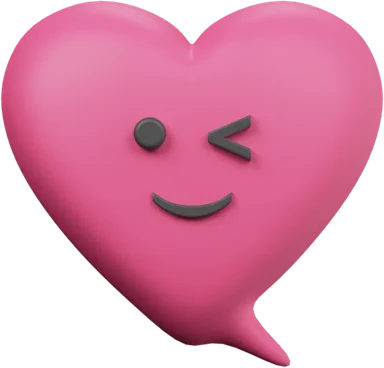 Speech Bubble 5 3D icon, view 1