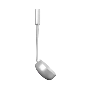 Ladle 3D icon, view 1