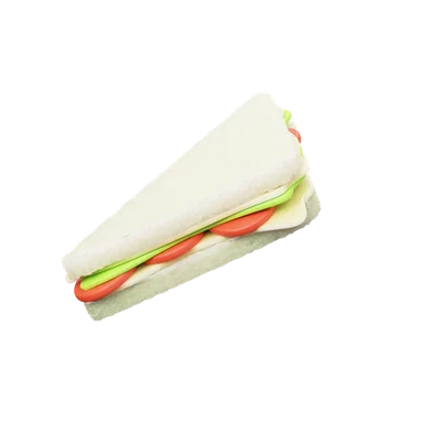 Sandwich 3D icon, view 1